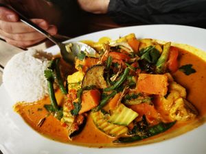 Red curry. Verry good. 👍 at Chay Village in Berlin