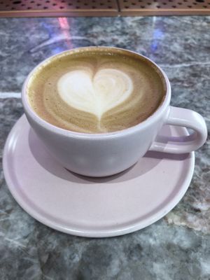 Oat cappuccino   at Love Vibe - DIFC in Dubai