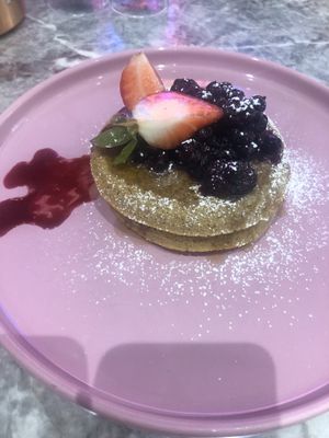 Vegan pancakes   at Love Vibe - DIFC in Dubai
