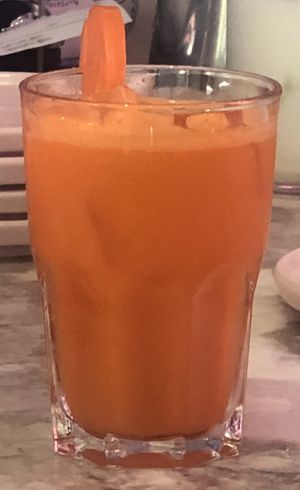 Carrot juice   at Love Vibe - DIFC in Dubai