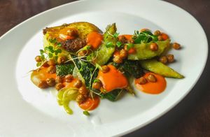 zucchini at Vaust Braugaststatte in Berlin