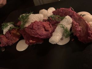 BBQ-Kürbis at Vaust Braugaststatte in Berlin