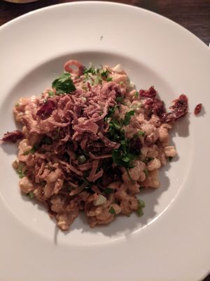 Main dish at Vaust Braugaststatte in Berlin