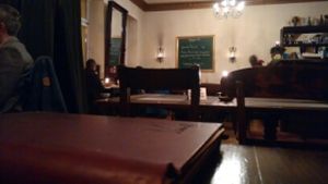 Vaust menu and interior  at Vaust Braugaststatte in Berlin