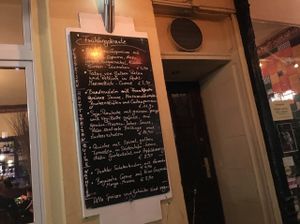 outside at Vaust Braugaststatte in Berlin