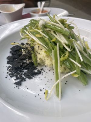 Erbsen-Wasabi-Salat  at Vaust Braugaststatte in Berlin