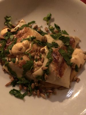 Small dumplings   at Vaust Braugaststatte in Berlin