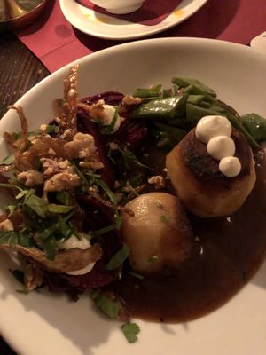 Beet root loaf  at Vaust Braugaststatte in Berlin