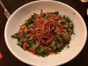 Miso spaetzle at Vaust Braugaststatte in Berlin