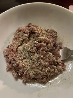 Barley risotto with radicchio   at Vaust Braugaststatte in Berlin