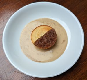 Madeleine at Vaust Braugaststatte in Berlin