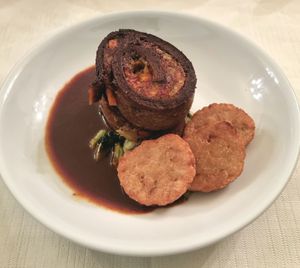seitan rolled roast at Vaust Braugaststatte in Berlin