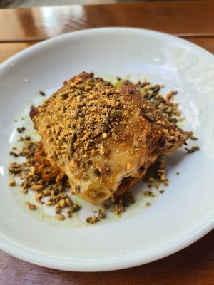 Lasagna at Vaust Braugaststatte in Berlin