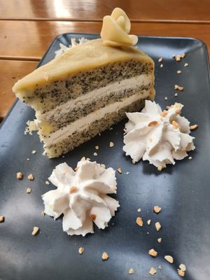 Marzipan Cake at Vaust Braugaststatte in Berlin