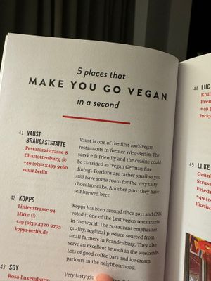 travel magazin at Vaust Braugaststatte in Berlin