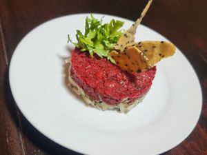 tartar at Vaust Braugaststatte in Berlin