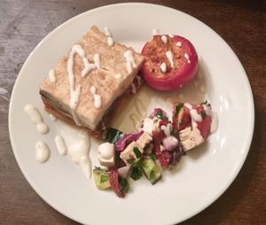 Moussaka at Vaust Braugaststatte in Berlin