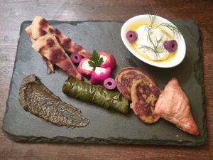 Antipasti at Vaust Braugaststatte in Berlin