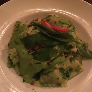 Ravioli from the specials board   at Vaust Braugaststatte in Berlin