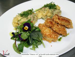 Medaillons of soy at Vaust Braugaststatte in Berlin