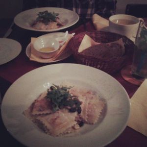 Ravioli.  at Vaust Braugaststatte in Berlin