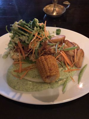 Day special.. cauliflower & jackfruit  at Vaust Braugaststatte in Berlin