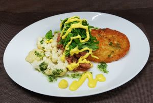 Pulled Jackfruit at Vaust Braugaststatte in Berlin