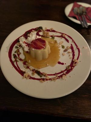 Grießpudding at Vaust Braugaststatte in Berlin