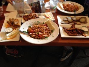 the Rosemary Potatoes are at 3:00 (to the right) at Picazzo's Organic Italian Kitchen in Sedona