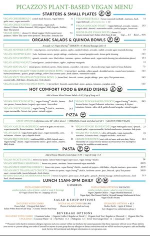   at Picazzo's Organic Italian Kitchen in Sedona