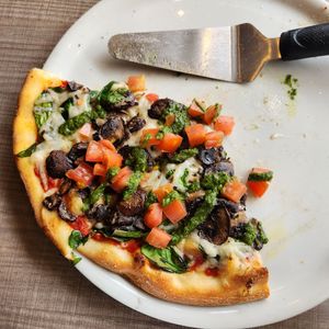 Would be fabulous with less vegan cheese and better crust flavor. at Picazzo's Organic Italian Kitchen in Sedona