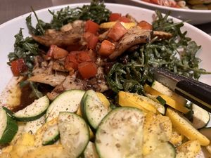 Tuscan Chikn Bake  at Picazzo's Organic Italian Kitchen in Sedona