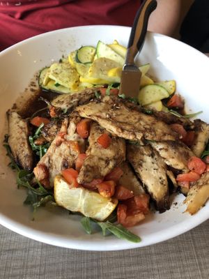 Vegan Tuscan Baked Chick’n   at Picazzo's Organic Italian Kitchen in Sedona