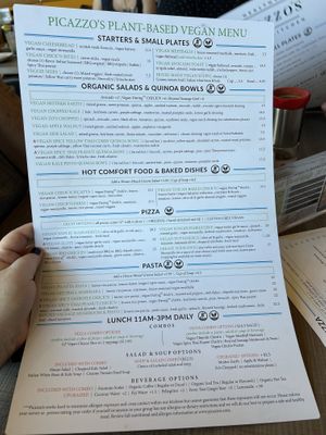   at Picazzo's Organic Italian Kitchen in Sedona