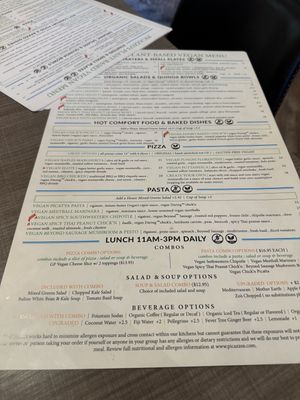   at Picazzo's Organic Italian Kitchen in Sedona