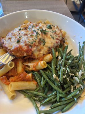 chicken parm  at Picazzo's Organic Italian Kitchen in Sedona
