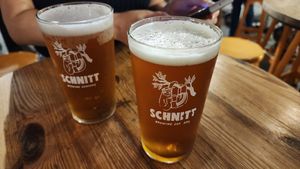  at Schnitt - Brewing Company in Tel Aviv