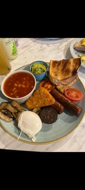 Vegetarian breakfast at North Shore Coffee House And Kitchen in Bromborough