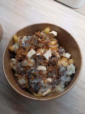 PS : problème de température sur la sauce cette fois at Mon Caribou in Metz