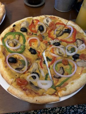   at Pizza Lovers in Hanoi