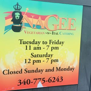   at Nagee Vegetarian and Ital Catering in St Thomas