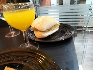 Bocata de tortilla at La Corredera de San Pablo in Valladolid