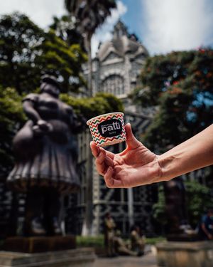 Si es verdad, estamos en Medellín. at Patti Gelateria Laureles in Medellin