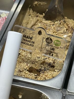 Clearly labeled   at Patti Gelateria Laureles in Medellin