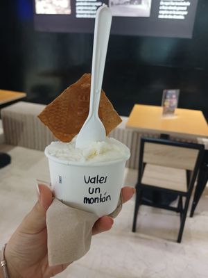 Helado de pie de limón vegano, delicioso, 10/10 at Patti Gelateria Laureles in Medellin