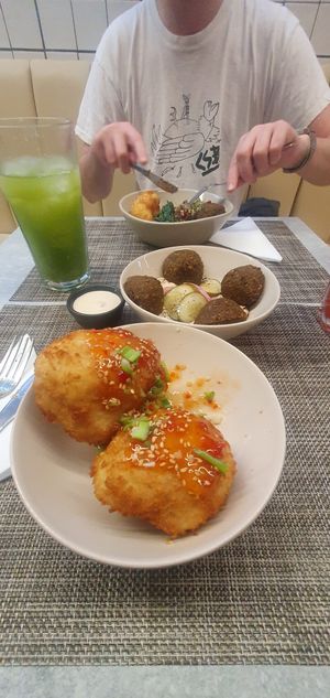 Tasty meal at Station VG in La Marsa