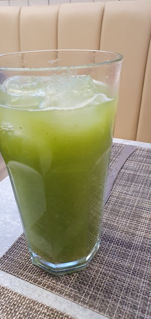 Flavoured water at Station VG in La Marsa