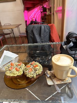   at Mezcla Cafetería in Santiago