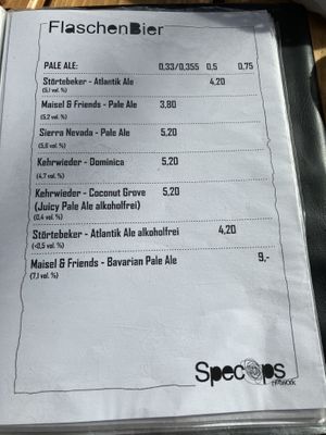 Pale Ale at SpecOps Network in Muenster