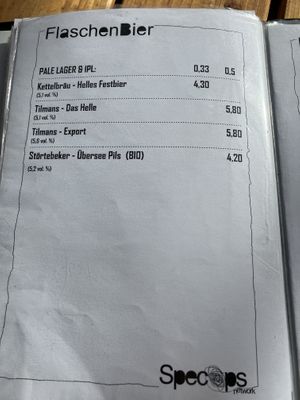 Pale Lager at SpecOps Network in Muenster